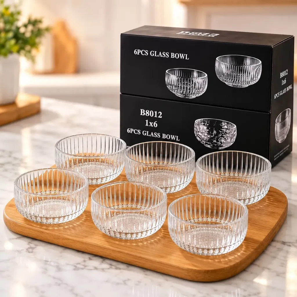 Dulceras de Vidrio – Set de 6 Piezas