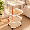 Organizador de 4 Niveles Osito Color Marfil